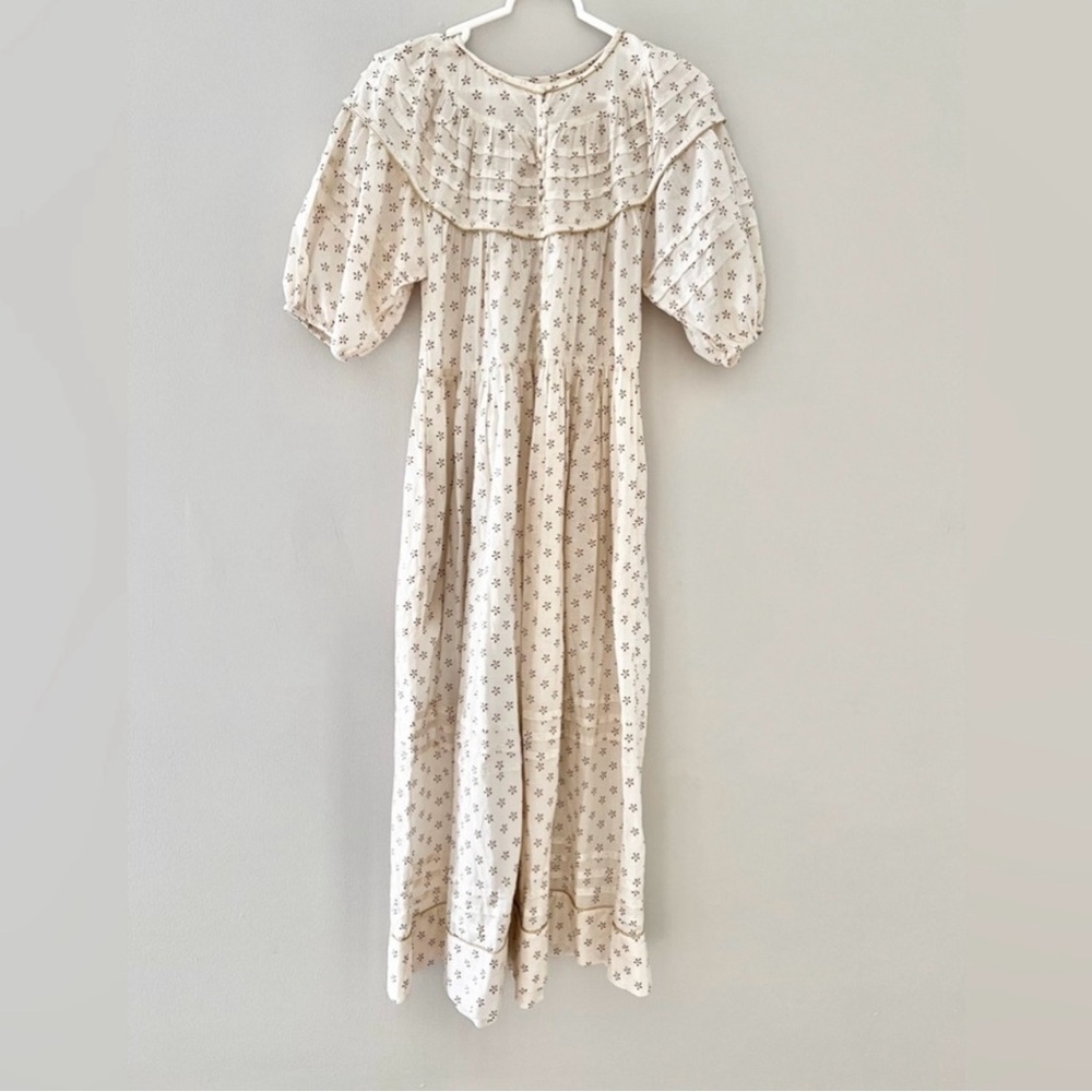 The Great Sterling Natural Dress With Gold Stamp Size 1 - Picture 2 of 9